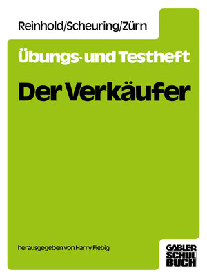 cover image of Übungs-und Testheft Der Verkäufer